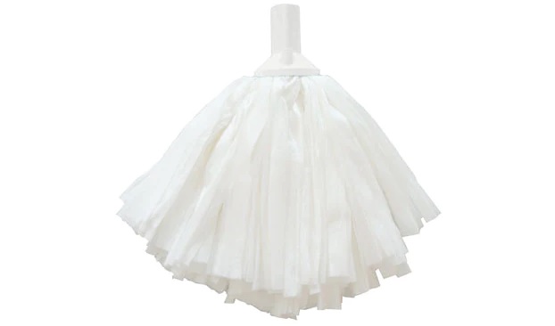 Single Use White Mop Heads PK 50